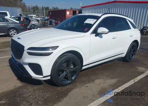 2022 Genesis Gv70 2.5T Awd из США, поврежденный, VIN KMUMADTB2NU050866